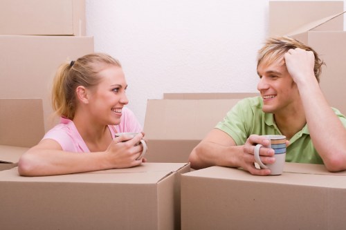 Careful handling of household items during a Belgravia removal