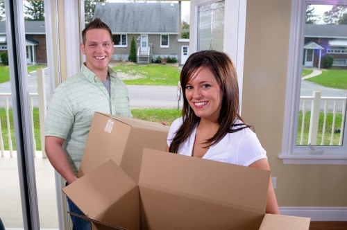 Belgravia moving van with access and parking planning