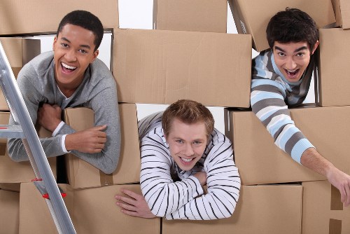Commercial moving van assistance for Belgravia offices